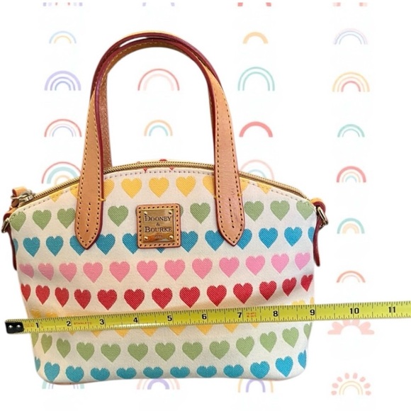 Dooney & Bourke Colorful Heart Satchel - Picture 8 of 10